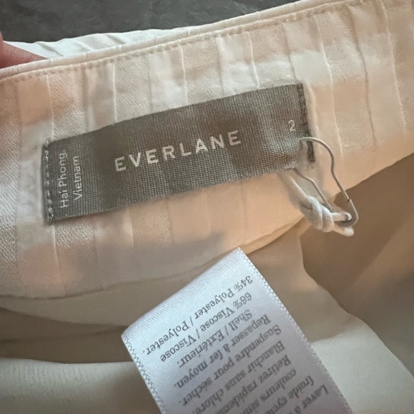 EVERLANE The City Stripe Midi Skirt (New With Tag) - Picture 9 of 10